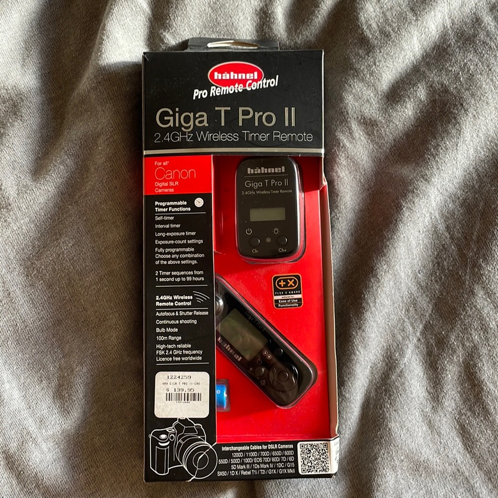 Wireless Timer Remote for Canon